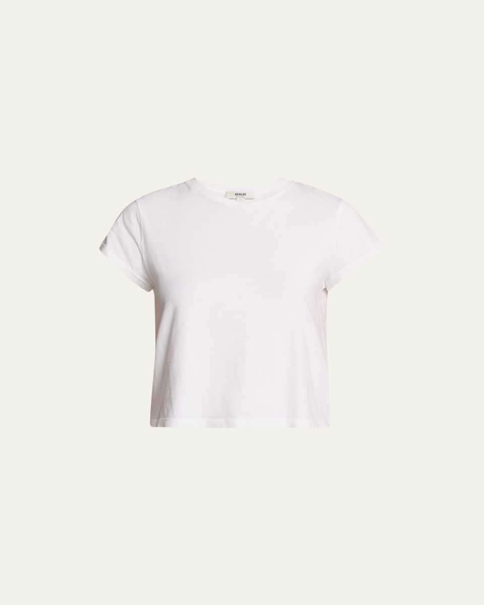 Adine Cropped Short Sleeve T